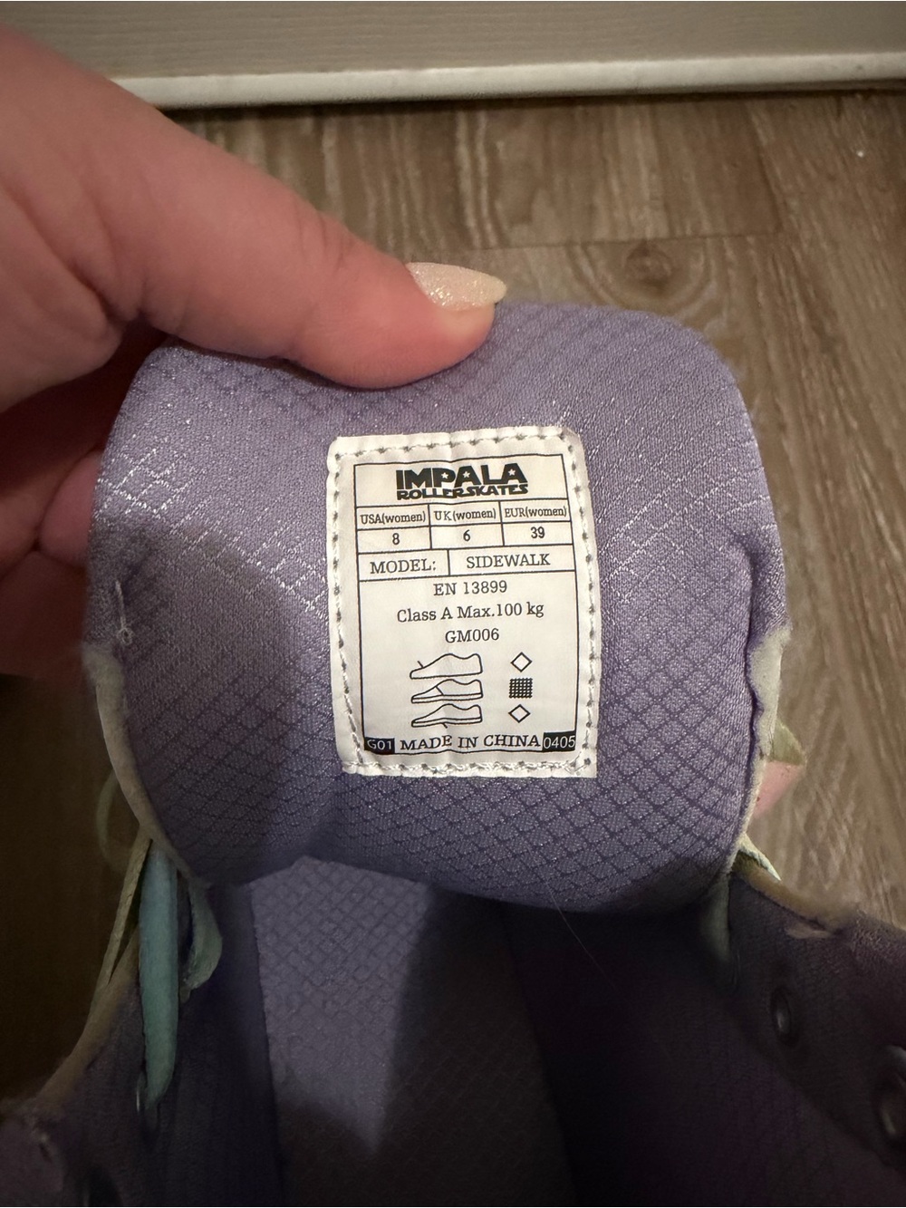 Impala Pastel Gradient Roller Skates - Pink & Mint - Picture 2 of 4